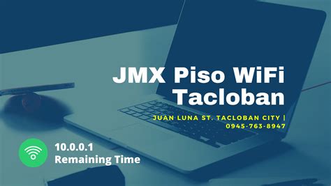 jms piso wifi|JMX Piso Wifi Tacloban .